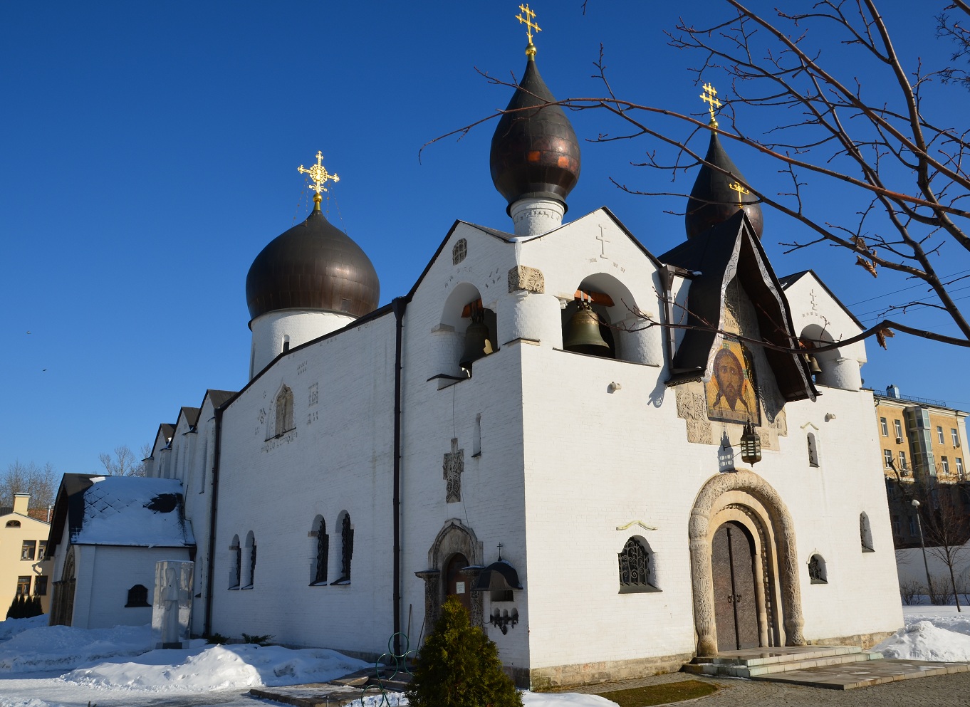 Реконструкция звонницы Покровского собора