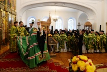 Проповедь Святейшего Патриарха Кирилла после Литургии в Казанской пустыни в Шамордино