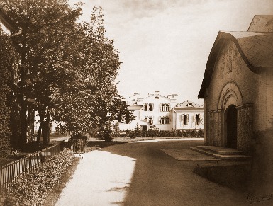 Вид на Покровский собор. ХХ век