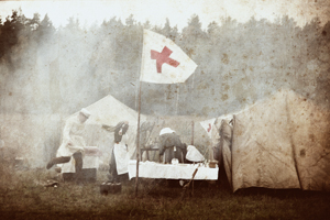 Ознакомиться с устройством полевого госпиталя времен Первой мировой войны можно будет в саду Марфо-Мариинской обители 