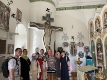 Подопечные паллиативной службы посетили Высоко-Петровский монастырь