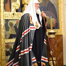 В канун четверга Страстной седмицы Обитель посетил Святейший Патриарх Кирилл