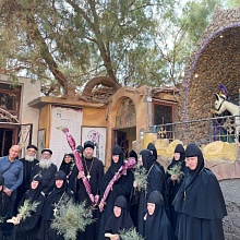 Группа игумений монастырей Русской Православной Церкви совершила паломническую поездку в монастыри Египта