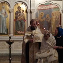 Светлана, подопечная Патронажной службы, приняла Святое Крещение