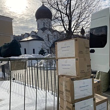 Очередная партия гуманитарной помощи отправлена российским военным в зону СВО