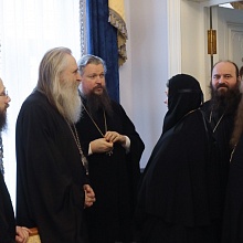 В Обители состоялось собрание наместников и игумений ставропигиальных монастырей