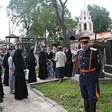 Сестры Марфо-Мариинской обители милосердия посетили Новоспасский и Донской монастыри города Москвы