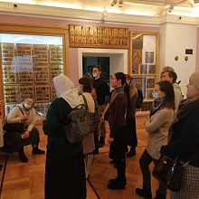 Добровольцы Обители посетили Свято-Троицкую Сергиеву Лавру