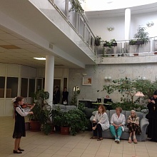 Школьники Елизаветинской гимназии выступили с концертом для пациентов Московского хосписа