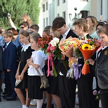 В Елизаветинской гимназии отпраздновали День знаний. 