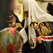 В канун четверга Страстной седмицы Обитель посетил Святейший Патриарх Кирилл