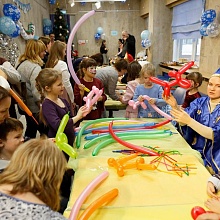 В Российской Государственной детской библиотеке прошел Рождественский утренник подопечных Детской выездной паллиативной службы