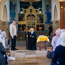 В Марфо-Мариинской обители прошла встреча епископа Орехово-Зуевского Пантелеимона с друзьями службы «Милосердие»