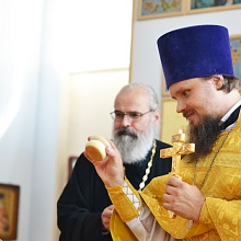 Клирика Обители милосердия диакона Иоанна Клименко поздравили с тезоименитством