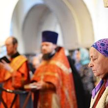 Богослужение в день 110-летия Марфо-Мариинской обители  