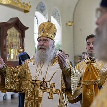 Архиепископ Феогност совершил Литургию в Марфо-Мариинской обители