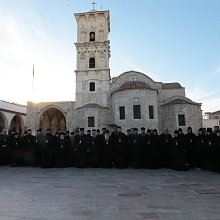 В монастыре Киккской иконы Богоматери на Кипре проходит конференция «Монашество России и Кипра: духовно-культурные связи»