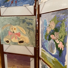 Выставка работ воспитанниц Елизаветинского детского дома