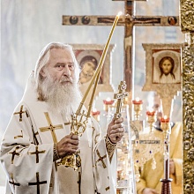 Архиепископ Феогност совершил Литургию в Обители