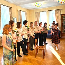Концерт волонтеров в Елизаветинском детском доме