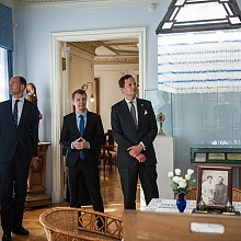 Принц Георг Фридрих Прусский в рамках своего визита в Москву посетил Марфо-Мариинскую обитель милосердия