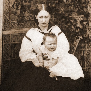 Принцесса Алиса с Эллой. 1865 г.